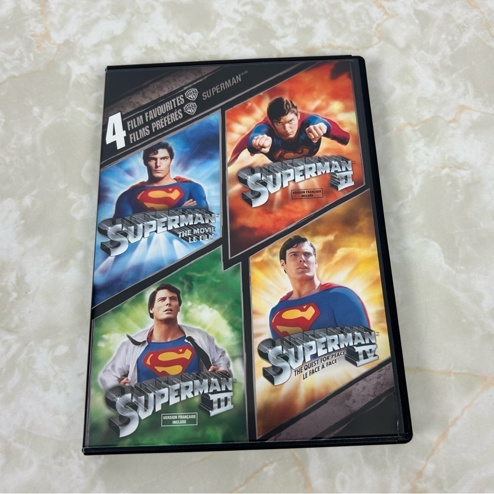 Superman 4 Film Collection DVD 2 Disc Set